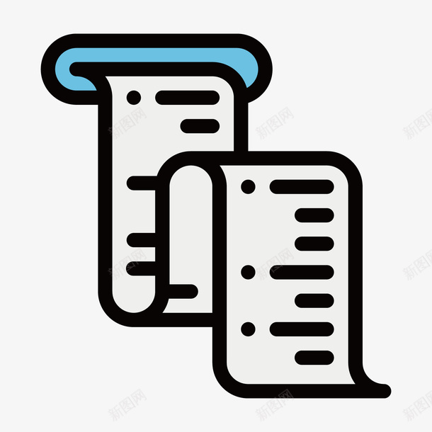扁平化流水清单矢量图图标ai_新图网 https://ixintu.com UI图标 h5图标 扁平化 扁平化UI 流水 清单 游戏UI 界面UI 网页UI 矢量图