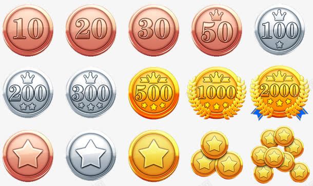 流量金币png免抠素材_新图网 https://ixintu.com 免费 升级 流量 流量卡 现金抵用券 福袋 红包 金币 钱袋