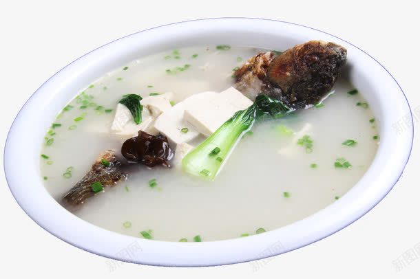 鲫鱼豆腐汤png免抠素材_新图网 https://ixintu.com 中华美食 传统美食 餐饮美食 香气四溢 鲫鱼汤