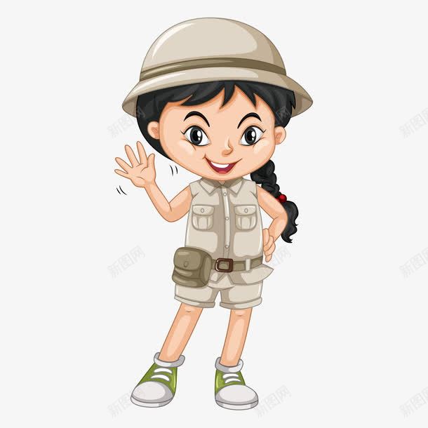 运动早操活力四射的女孩子png免抠素材_新图网 https://ixintu.com 人物 体育项目 做早操 卡通人物 大笑的女孩子 插画 运动健身 运动早操 青春 青春活力的学生