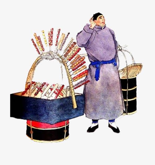 卖冰糖葫芦的人水彩png免抠素材_新图网 https://ixintu.com 免抠 免抠图片 冰糖葫芦 卖冰糖葫芦的人 吆喝的人 水彩 水彩人物 糖葫芦 装饰 装饰图片