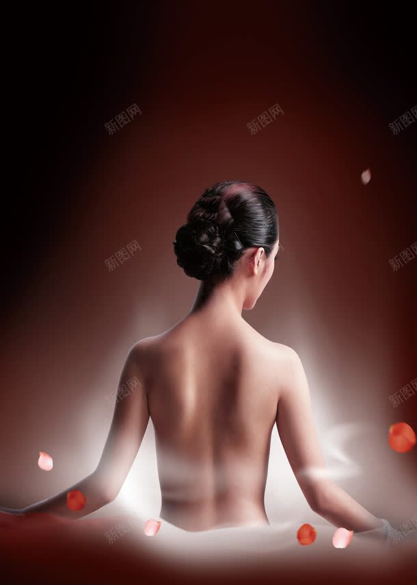 身体按摩png免抠素材_新图网 https://ixintu.com spa 按摩 推拿 桑拿女 背部写真 背部按摩 身体按摩