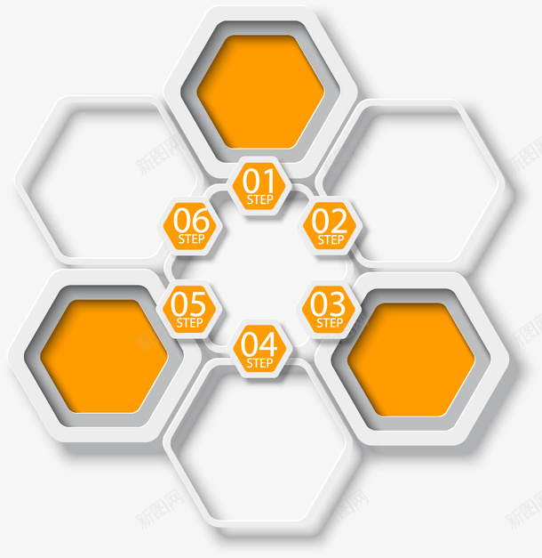 黄色简约蜂窝数字边框纹理png免抠素材_新图网 https://ixintu.com 免抠PNG 数字 简约 蜂窝 边框纹理 黄色