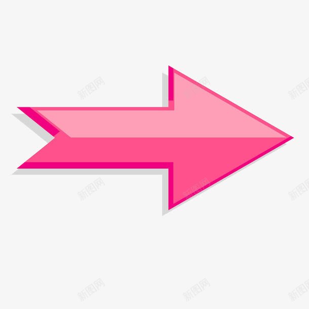 重点标注箭头png免抠素材_新图网 https://ixintu.com 指引 简约 箭头 重点标注