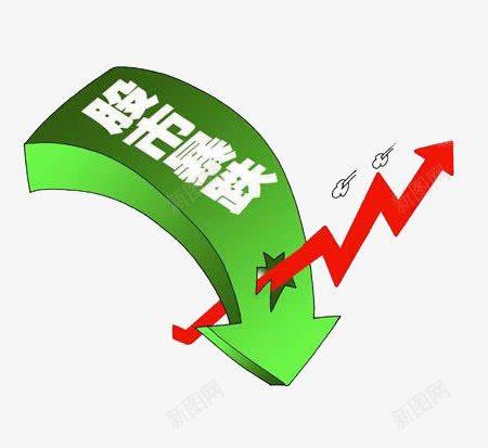 股市暴跌png免抠素材_新图网 https://ixintu.com 暴跌 炒股 箭头 红色 绿色 股市 股票
