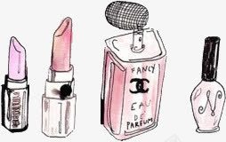 欧美素描欧美卡通卡通手绘口红图标png_新图网 https://ixintu.com 卡通 口红 手绘 手绘图片 手绘英伦风 指甲油 欧美图案 欧美素材 英伦风图标 英伦风图案