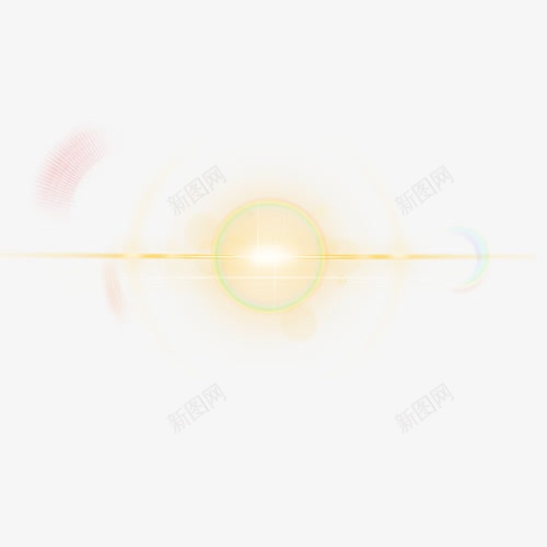 黄色的光效png免抠素材_新图网 https://ixintu.com PNG 光效 光晕 黄色