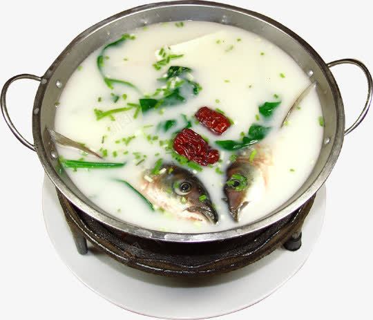奶汤锅仔鱼png免抠素材_新图网 https://ixintu.com 中华美食 中国美食 产品实物 奶汤 家常菜 菜品 菜肴 锅仔鱼 锅仔鱼汤 食物 餐饮