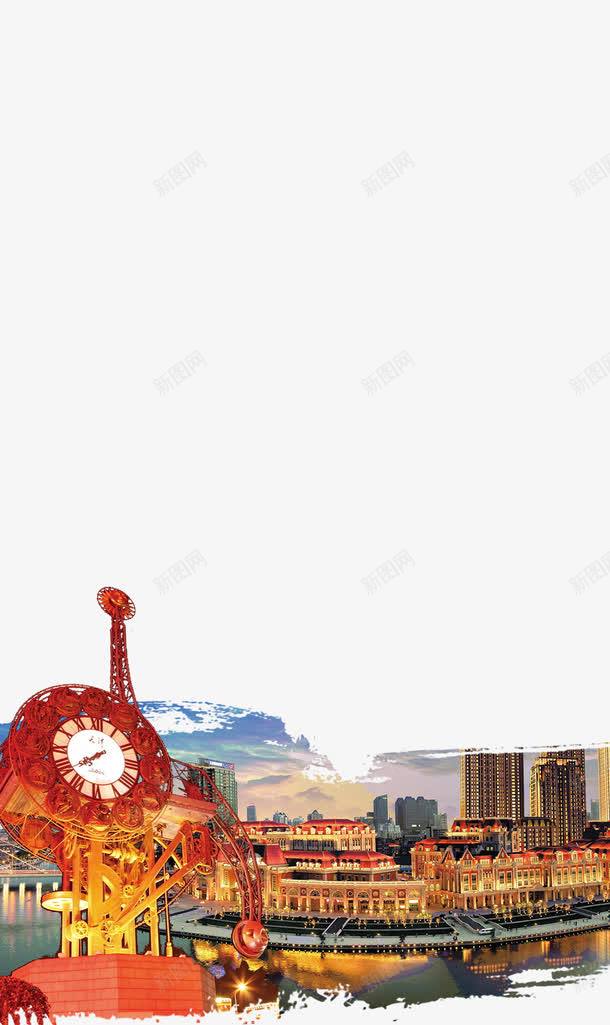 方块建筑png免抠素材_新图网 https://ixintu.com 像素化 几何 城市楼房 方块建筑 渐变风格 科技感