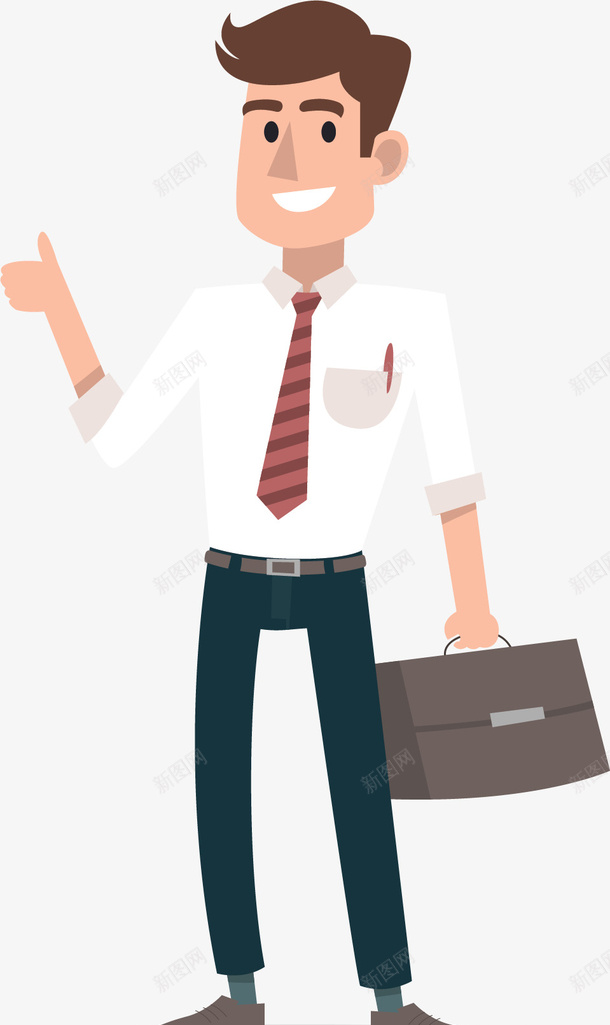 拇指点赞销售人员矢量图ai免抠素材_新图网 https://ixintu.com 产品推广 点赞 矢量png 销售 销售人员 销售员 矢量图