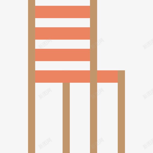 卡通椅子png免抠素材_新图网 https://ixintu.com 卡通椅子 室内装饰 家居装饰 扁平化 手绘椅子 木椅子 椅子
