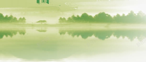 山水画美景海洋树林png免抠素材_新图网 https://ixintu.com 山水画 树林 海洋 美景