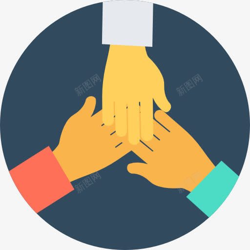 团队合作图标png_新图网 https://ixintu.com SEO和网络 团队合作 团队游戏 手势 手和手势 手臂 联网