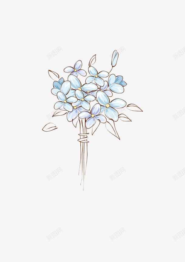 一束鲜花png免抠素材_新图网 https://ixintu.com 一束 花儿 花朵 鲜花