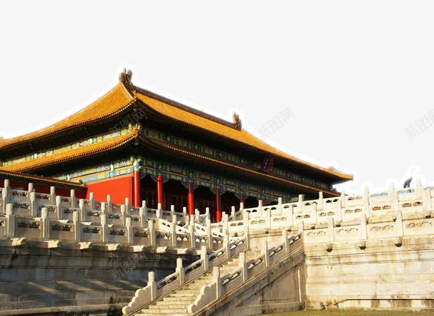 北京故宫png免抠素材_新图网 https://ixintu.com 中国风 北京 台阶 建筑 故宫 文化 景区
