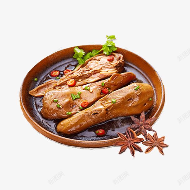 产品实物大料卤鸭头png免抠素材_新图网 https://ixintu.com 传统美食 卤味熟食 卤菜 卤鸭头 川菜 美食 酱鸭头 餐饮美食 鸭头 麻辣