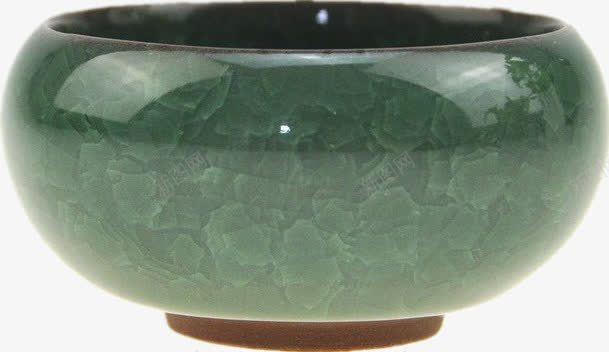 绿色冰裂茶杯png免抠素材_新图网 https://ixintu.com 产品实物 冰裂 绿色 茶具 茶杯 茶碗