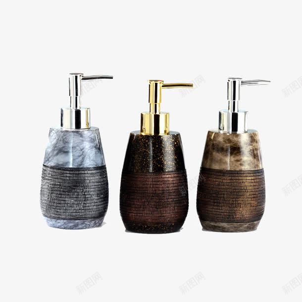 会所酒店皂液器洗手液瓶png免抠素材_新图网 https://ixintu.com 创意皂液器 树脂陶瓷乳液瓶 欧式皂液器 高档皂液器