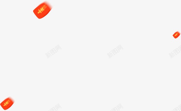 手绘卡通漂浮红包装饰png免抠素材_新图网 https://ixintu.com 卡通 漂浮 红包 装饰