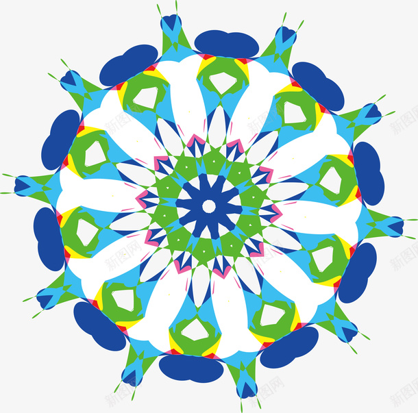 创意彩色瑶族花纹图png免抠素材_新图网 https://ixintu.com 几何手绘 彩色 手绘花 瑶族花纹 矢量花 线性花 花 花朵 花纹 花纹图案 装饰