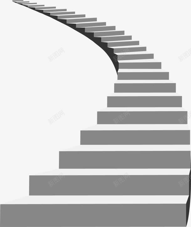 手绘楼梯png免抠素材_新图网 https://ixintu.com 建筑 手绘 楼梯 特色楼梯间 走