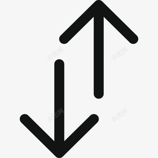 箭头箭双双箭头顶底上下导航设置图标png_新图网 https://ixintu.com Arrow arrow arrows bottom double doublearrowupdown down top up 上下 双 双箭头 箭 箭头 顶底