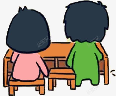 人物背影png免抠素材_新图网 https://ixintu.com 上课 同学 学习 学生 课堂