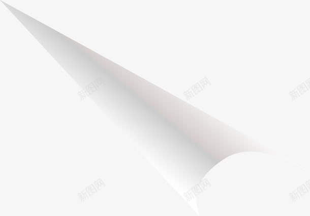 翻页效果矢量图eps免抠素材_新图网 https://ixintu.com 免费矢量下载 白纸 纸张 翻页效果 矢量图