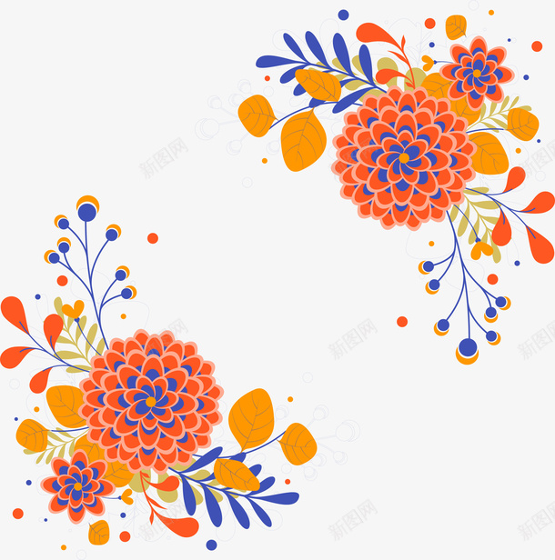 清新花边框插画艺术矢量图ai免抠素材_新图网 https://ixintu.com 喜庆 婚礼 插画 春天 清新 绿植 艺术 花朵 花艺 花边框插画艺术 矢量图