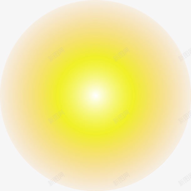 黄色闪耀光芒png免抠素材_新图网 https://ixintu.com 光效 清新光影 渐变光线 炫光 闪耀光辉 黄色光芒