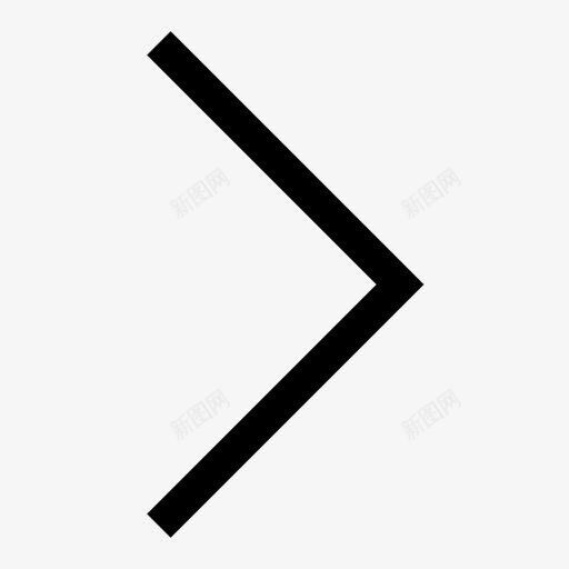 箭头前进iOS7的图标png_新图网 https://ixintu.com Arrow forward 前进 箭头