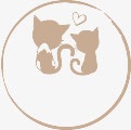 情侣猫印章水印png免抠素材_新图网 https://ixintu.com 印章 图片 情侣 水印