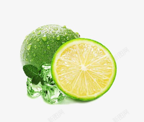 鲜果青柠檬png免抠素材_新图网 https://ixintu.com png图片 产品实物 免费png 免费png元素 南宁 新鲜水果 青柠檬
