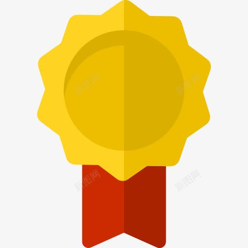 金牌图标png_新图网 https://ixintu.com 体育竞赛的奖励 奖 奖章 徽章
