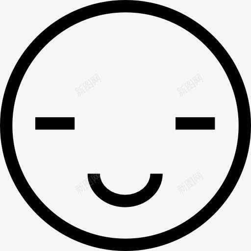舒适图标png_新图网 https://ixintu.com 头部 情感 手势 接口 舒适 表情 面孔