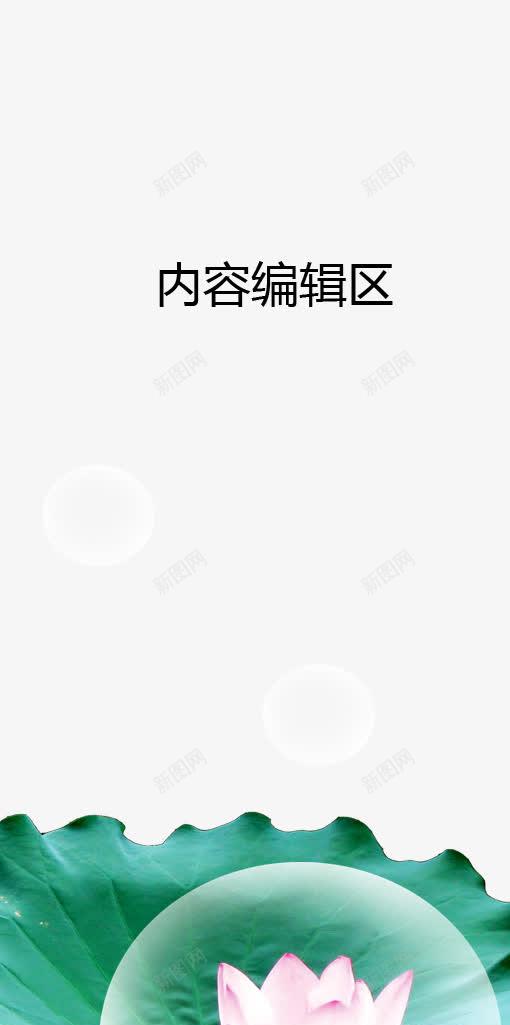 气泡荷花展架模板psd_新图网 https://ixintu.com X展架设计 x展架 展架 展架模板 展架海报 气泡 海报素材 炫彩展架 粉色 荷花