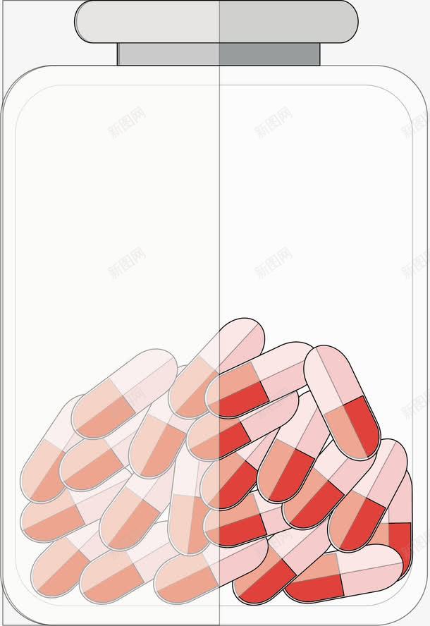 胶囊诊疗png免抠素材_新图网 https://ixintu.com 卡通 吃药 生物医药 生物医药展板 生物医药广告 生物医药科技 胶囊