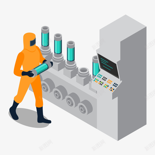 使用化学实验仪器的专业人员png免抠素材_新图网 https://ixintu.com 专业人员 仪器 化学实验 实验室 实验室插画 设备