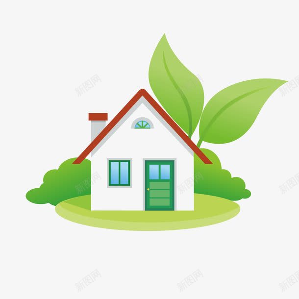 标签:健康绿色房屋绿色房子标志家园环保素材投诉中国古典房屋图