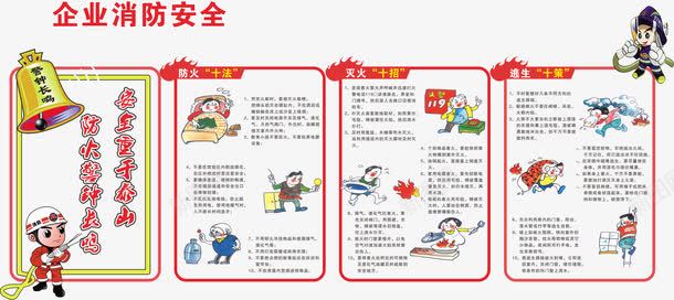 企业消防安全宣传板png免抠素材_新图网 https://ixintu.com 企业 企业消防 安全 安全宣传板 安全消防 宣传 消防 消防安全 消防宣传 消防展板 科普知识宣传 素材