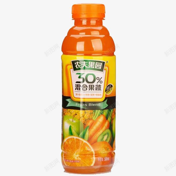 农夫果园混合果蔬png免抠素材_新图网 https://ixintu.com 产品实物 农夫果园 果汁 水果蔬菜榨汁 饮料