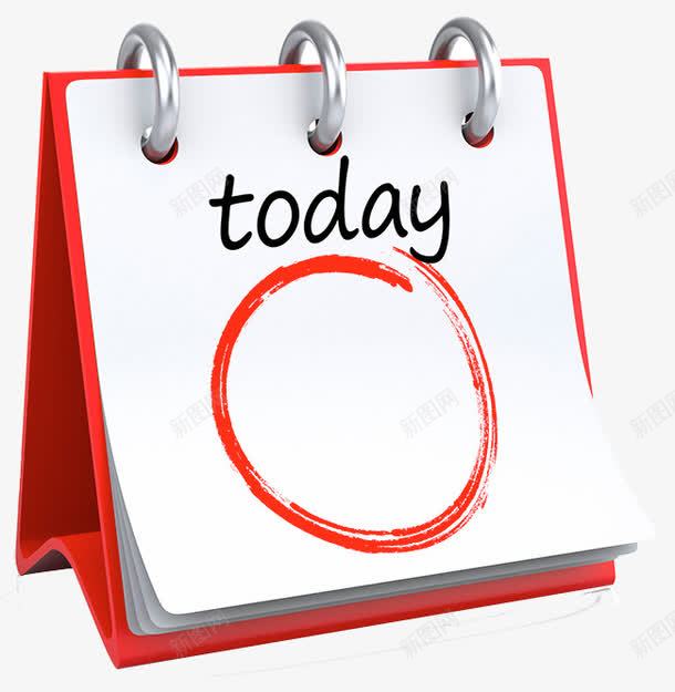 翻页日历png免抠素材_新图网 https://ixintu.com 台历 备忘录 日历 日历牌 皮质台历 翻页