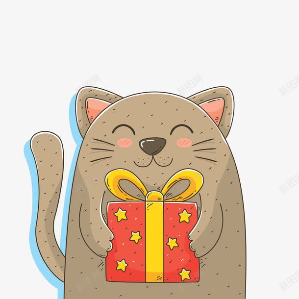 礼物png免抠素材_新图网 https://ixintu.com 喵咪 小猫 生日派对 生日派对字体 生日派对布置 生日派对气球 生日派对背景