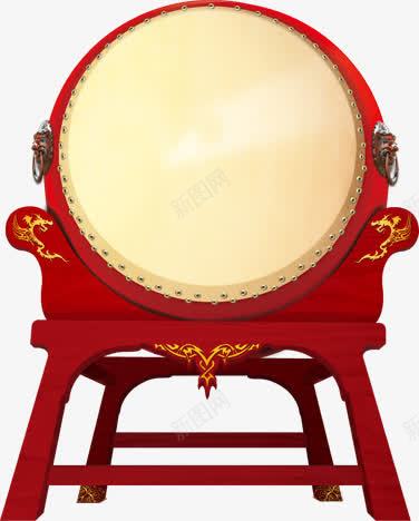 红色复古手绘游戏大鼓png免抠素材_新图网 https://ixintu.com 复古 大鼓 游戏 红色