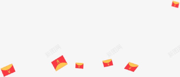 飘散红包活动促销png免抠素材_新图网 https://ixintu.com 促销 活动 红包 飘散