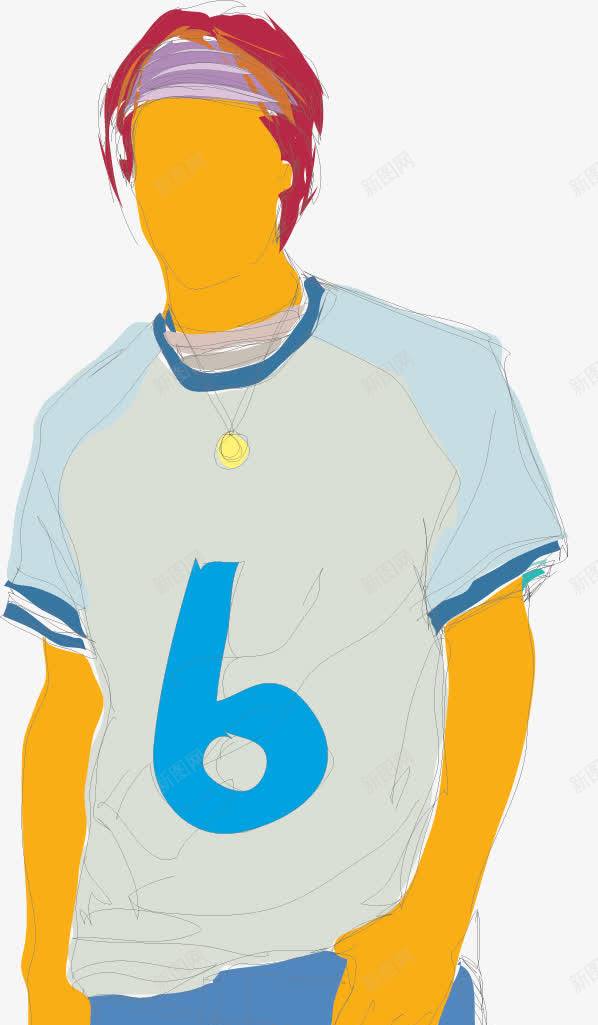 时尚青少年剪影png免抠素材_新图网 https://ixintu.com 青少年学生男生时尚时装剪影潮流