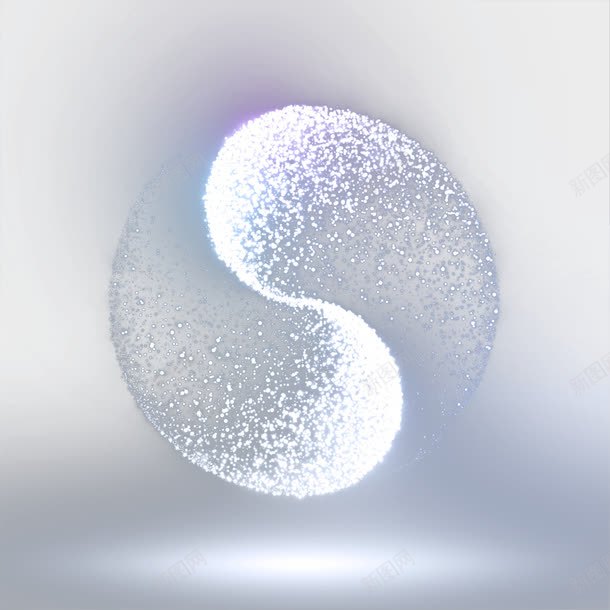 炫动的光点八卦png免抠素材_新图网 https://ixintu.com EPS格式 光点 光线 光芒 双重人格 周易八卦 太极 太极两仪 太极水 形状 手绘 炫动 道术 阴阳