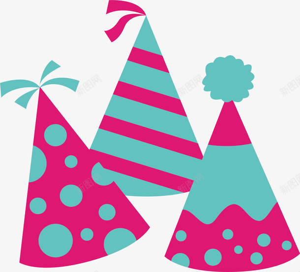 卡通手绘彩色生日礼帽矢量图图标ai_新图网 https://ixintu.com 可爱 小图标 帽子 庆祝 彩色 心形 手绘 气球 派对 狂欢 甜蜜 生日 礼物盒 糖果 线稿 蛋糕 蜡烛 矢量图