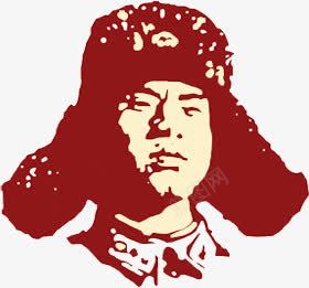 手绘雷锋头像png免抠素材_新图网 https://ixintu.com 头像 学习雷锋 我是雷锋 素材 雷锋 雷锋同志