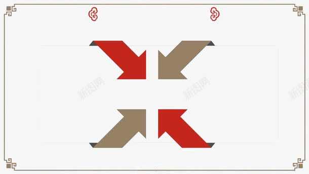 中国风PPT模板png免抠素材_新图网 https://ixintu.com PPT元素 PPT模板 中国风 文本框